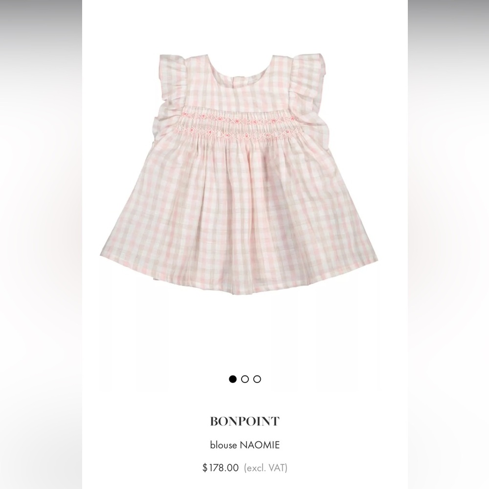 Bonpoint girl blouse